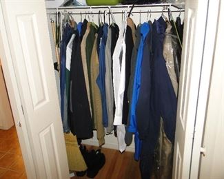 Some men's clothes and coats