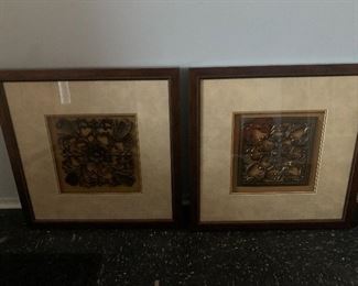 Beautiful art pieces very detailed nice frames $150 for both