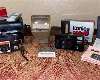 Vintage camera Equipment 