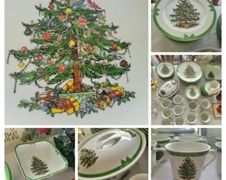 Christmas Dishes Set Georges Briard "Yule Tide" 60 Pcs
12 dinner plates
12 saucers and 11 cups
12 dessert plates
12 small bowls
Two serving pieces
There are a few chips on a few pieces but the set in general is in great condition