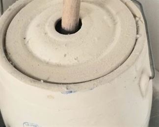 Lewisville, Dallas based butter churn