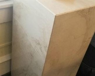 Marble Plant stand or great to high light an art piece 