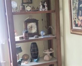 Vintage shelf with lots of display