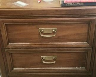 Mid-century nightstands, two available 