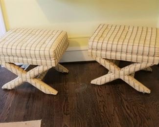 Super cool 80's foot stools