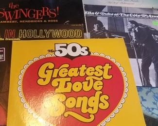 Large selection of vinyl