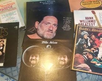 ...vintage Willie Nelson vinyl 