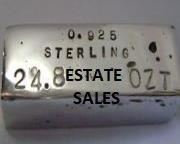 180 180 STRAIGNTENED sterling silver bar