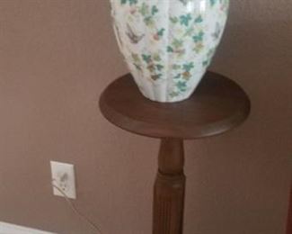 Plantstand with vintage urn