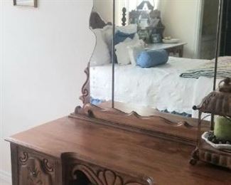 Antique dresser with beautiful design