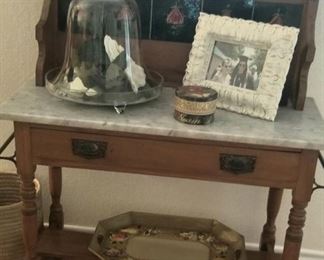 Washstand with Marble top
