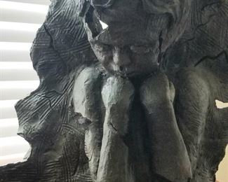 Sculpture " Broken" By C. Burden, Burleson, Texas