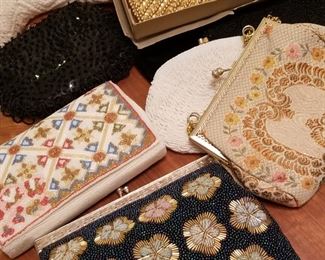 Sparkling beaded purses