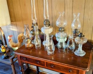 Oil lamp lights 