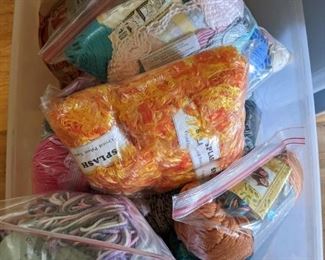 Lots of yarn - many kinds