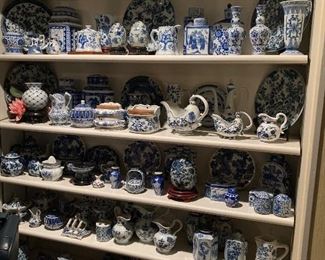 Blue and white for days…