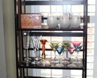Beautiful glassware and more.