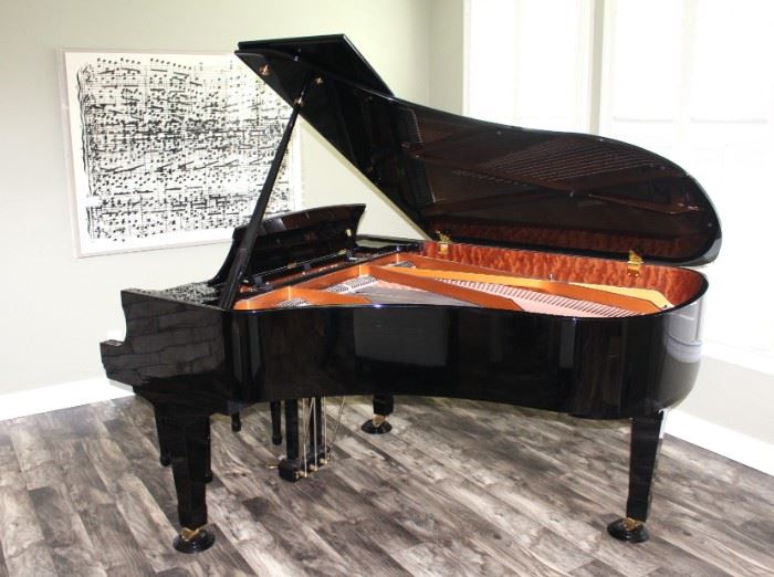 Beautiful Boston, Steinway A-III 6'4'' grand piano,  designed by Steinway and Sons.  Model GP 193 189991 Pe-11.  Purchased 5 years ago for $42,500, we are offering it for $32,000.