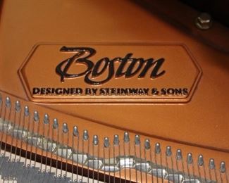 Beautiful Boston, Steinway A-III 6'4'' grand piano,  designed by Steinway and Sons.  Model GP 193 189991 Pe-11.  Purchased 5 years ago for $42,500, we are offering it for $32,000.