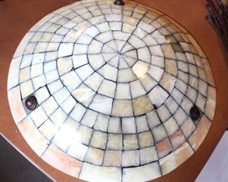 Beautiful ceiling mount hanging light fixture.