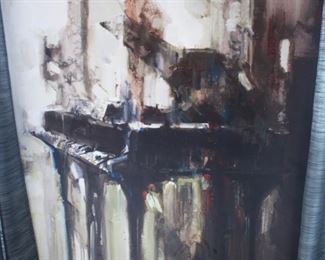 Large canvas wall art.