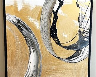 Large original painting by local St. Louis artist Zach Smithey.  