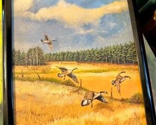 Canada goose painting by homeowner