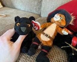 Beanie Babies from 2000 and 2007