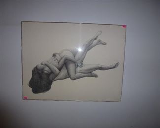 oh my! This picture will be covered up by a towel so the young kids will not see.