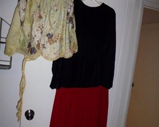 cute vintage apron vintage velvet dress