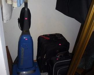 vacuum and luggage  