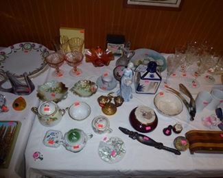 more and more glassware