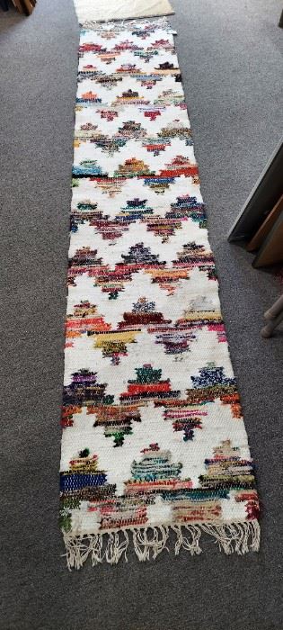 Beautiful handmade runner rug