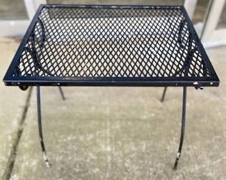Outdoor Iron Side Table