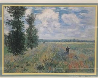 Small Framed Claude Monet Print