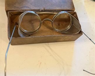 Vintage safety glasses