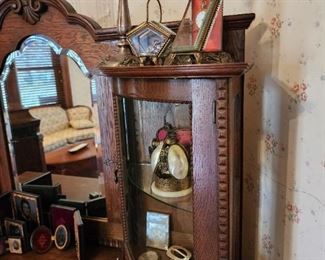 Antique Oak China Buffet