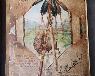 Allen and Ginter Album of  Celebrated American Indian Chiefs 1880s