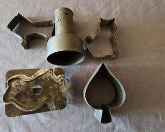 Antique cookie cutters