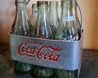 Antique Coke Carrier