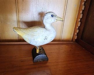 1920s to 1930s cast iron Hubbley Duck Bank