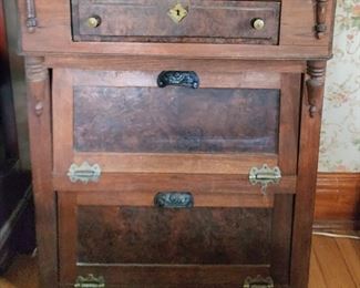 Antique Barbers cabinet