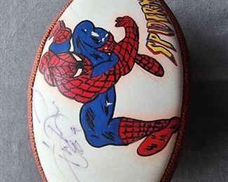 Andre Rison Autographed football