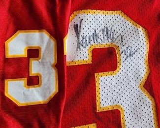 Marcus Allen Autographed Chiefs Jersey 