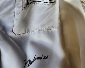 Muhammad Ali Autographed Robe