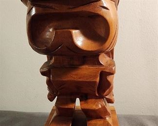 Hand Carved Nothern Native piece 