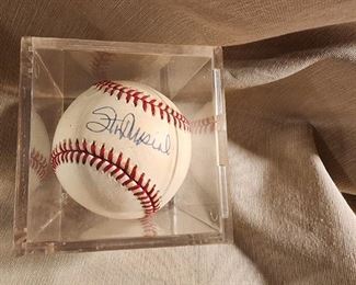 Stan Musial signed baseball
