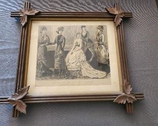 Victorian picture frame