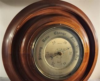 Antique Smiths English Barometer 
