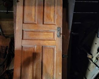 We have antique doors